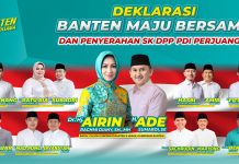 Besok, Koalisi Banten Maju Bersama Deklarasikan Bacakada
