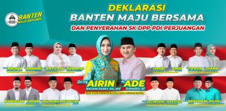 Besok, Koalisi Banten Maju Bersama Deklarasikan Bacakada