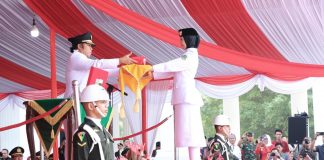 Upacara Peringatan HUT Ke-79 Kemerdekaan Republik Indonesia Tingkat Provinsi Banten Berlangsung Khidmat