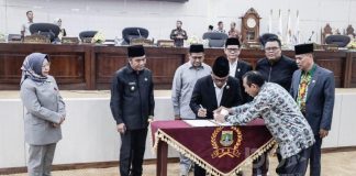 Nota Kesepakatan KUA dan PPAS Perubahan APBD Provinsi Banten TA 2024 Disepakati DPRD dan Pemprov Banten