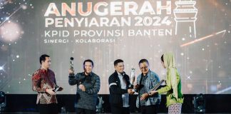 Pimpinan DPRD Banten Hadiri Anugerah Penyiaran KPID Provinsi Banten 2024