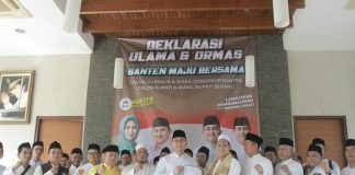 Ulama dan Tokoh Agama di Banten Dukung Andika dan Airin di Pilkada 2024.
