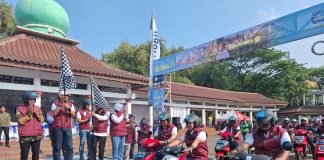 PLN UID Banten Ajak Pokja Ekbispar Banten Touring Kendaraan Listrik