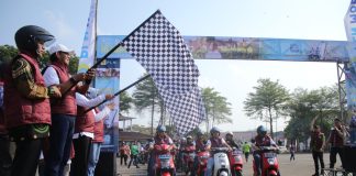 Bertemakan Touring EV with Media to Socialisation PLN Mobile and Electrifying Agriculture’, PLN UID Banten Komitmen Dukung Transisi Energi Ramah Lingkungan