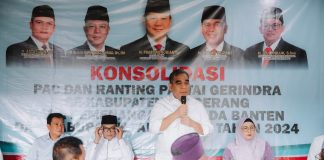 Solid Menangkan Andra Soni-Dimyati, Sekjend Gerindra Minta Kader Aktif Sosialisasikan Program Sekolah Gratis