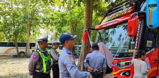 BPTD Banten Kembali Menggelar Ramp Check Bus di Wisata Anyer dan Sekitarnya