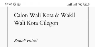 Pasangan Robinsar-Fajar Jadi Ancaman Incumbent di Pilkada Cilegon Mendatang