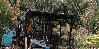 Rumah Warga di Kampung Ciwaluran Desa Pabuaran Kabupaten Serang Terbakar