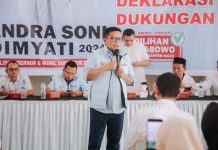 Deklarasi Dukungan, Relawan Dulur Andra Soni Mulai Bergerak Sosialisasikan Sekolah Gratis