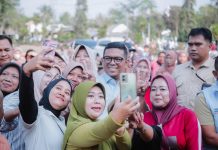 Kampanye di Malingping, Andra Soni Pastikan Cilangkahan Jadi DOB