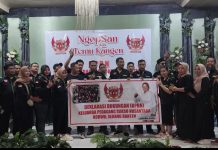 Keluarga Pedagang Baso Korwil Banten Deklarasi Dukung Andra Soni-Dimiyati Natakusumah