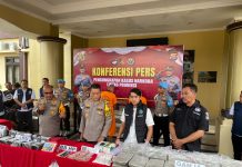 Jaringan Narkoba Lintas Provinsi Dibongkar Polres Serang