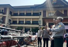 Kementan RI Serahkan Bantuan Alat Pertanian Kepada Polda Banten