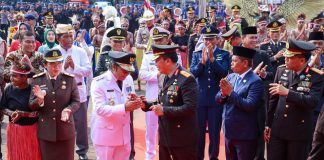 Pj Gubernur Banten Al Muktabar Raih Penghargaan Atas Sinergi Dalam Membantu Tugas Polda Banten saat Momentum Hari Bhayangkara ke-78