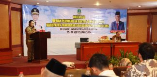 Pj Gubernur Banten Al Muktabar Buka Orientasi DPRD Kabupaten Tangerang dan Pandeglang