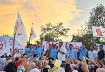 Kampanye di Kota Serang, Andra Soni Didoain Jadi Gubernur Banten