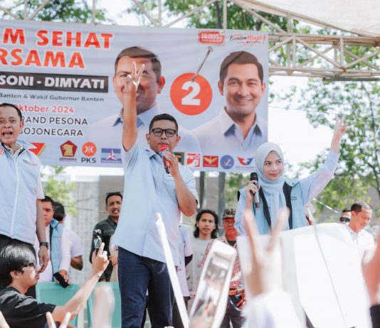 Hari ke-32 Kampanye, Andra Soni Blusukan ke Kabupaten Serang, Programnya Disebut Bagus