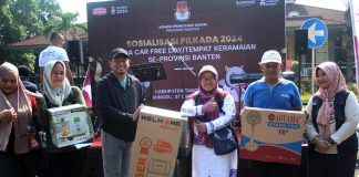 Ribuan Warga Padati Sosialisasi Pilkada 2024 di Puspemkab Tangerang