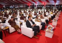 Pj Gubernur Banten Al Muktabar Hadiri Pergelaran Wayang Kulit dalam Rangkaian Hari Bhayangkara ke-78