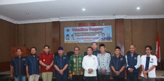 Pj Bupati Lebak Hadiri Pelantikan PWI Lebak