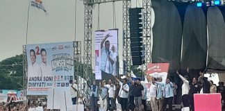 Lakukan Kampanye Akbar Andra-Dimyati Janjikan Sekolah Gratis untuk Masyarakat Cilegon