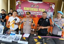 Kawanan Begal Sadis Tak Berdaya Hadapi Tim Resmob Polres Serang, Satu Dilumpuhkan Timah Panas