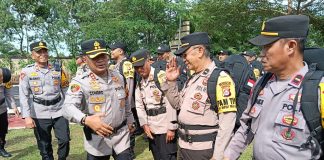 Kapolres Serang Lepas Ribuan Personil Pengamanan Pilkada 2024
