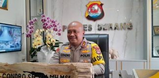 Kapolres Serang Himbau Kandidat Unggul Versi Hitung Cepat Pilkada Kabupaten Serang Tahun 2024 Untuk Tidak Euforia