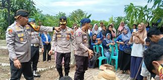 Kapolres Serang Kembali Tanam Bibit Holtikultura, Kali ini di Kragilan