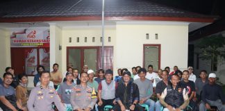 Kapolres Condro Imbau Warga Ciruas untuk Jaga Poskamling dan Ronda Malam