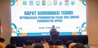 Rakor Optimalisasi Pemungutan Pajak dan Sinergi Pemungutan Opsen Dibuka Pj Sekda
