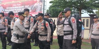 Mulai Minggu Depan Ribuan Personil Polres Serang Dikerahkan untuk Pengamanan TPS