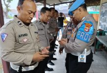 Propam Polres Serang Gelar Giat Gaktibplin di Enam Polsek
