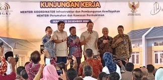 Puluhan Personil Gabungan Polres Serang Amankan Kunjungan Menko IKP dan PKP