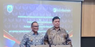 Untung Hingga 205 Persen, Bank Banten Kembali Gaet Pemkab Lebak Kelola RKUD