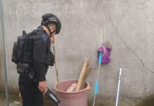 Tim Jibom Dikerahkan Polres Serang untuk Sterilisasi Lokasi Perayaan Natal