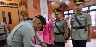 Jabatan Wakapolres dan Kapolsek di Polres Serang Berganti