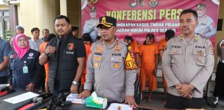 Empat Bandit Spesialis Pembobol Kelontongan Dibekuk Tim Resmob Polres Serang