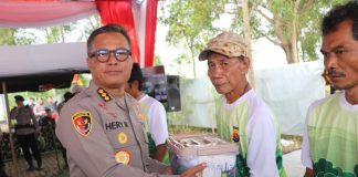 Karolog Polda Banten Hadiri Penanaman Jagung Serentak di Lebak