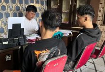 Terlibat Geng Motor, Dua Remaja Sukabumi Diamankan Polsek Cikande