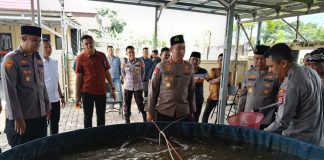 Program Ketahanan Pangan Polres Serang Dikagumi Kapolda Banten