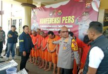 Komplotan Maling Motor dan Pengutil Produk Mini Market Diamankan Polres Serang