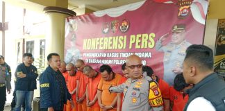 Komplotan Maling Motor dan Pengutil Produk Mini Market Diamankan Polres Serang