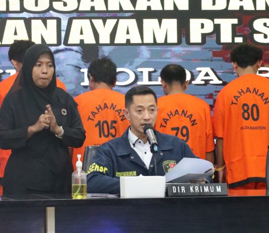 Polda Banten Tangguhkan Penahanan Lima ABH