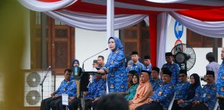 Bupati Serang Ratu Tatu Chasanah Sampaikan Salam Perpisahan