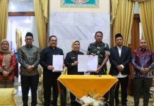 Persiapan PSU, Stakeholder Pemilu Terima NPHD dari Pemkab Serang