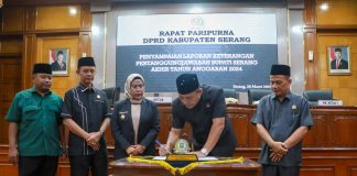 Bupati Serang Paparkan Realisasi Sejumlah Indikator Lebihi Target