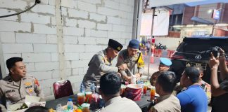 Pantau Kesiapan Personel, Kapolres Serang Sidak Pospam Tambak