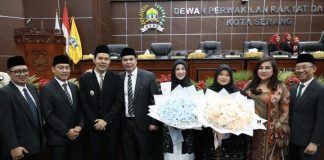 Tingkatkan Sinergi, Bank Banten Hadiri Sertijab Wali Kota Serang