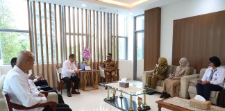 Perkuat Pengawasan, Gubernur Andra Soni Sambangi BPKP